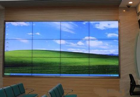 无锡市液晶拼接屏的另类用法。